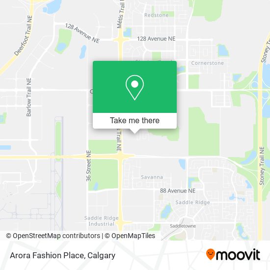 Arora Fashion Place map