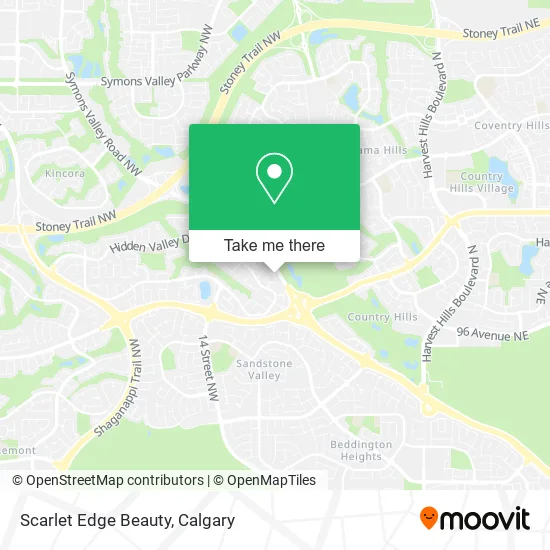 Scarlet Edge Beauty map