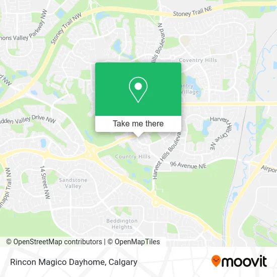 Rincon Magico Dayhome map