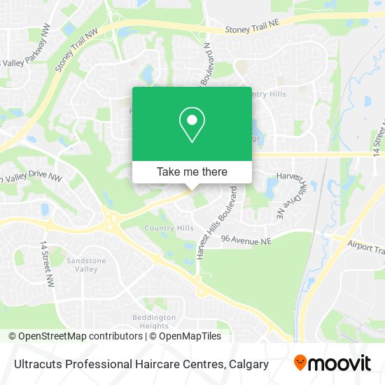 Ultracuts Professional Haircare Centres map