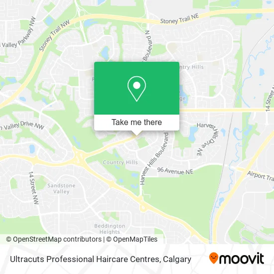 Ultracuts Professional Haircare Centres map