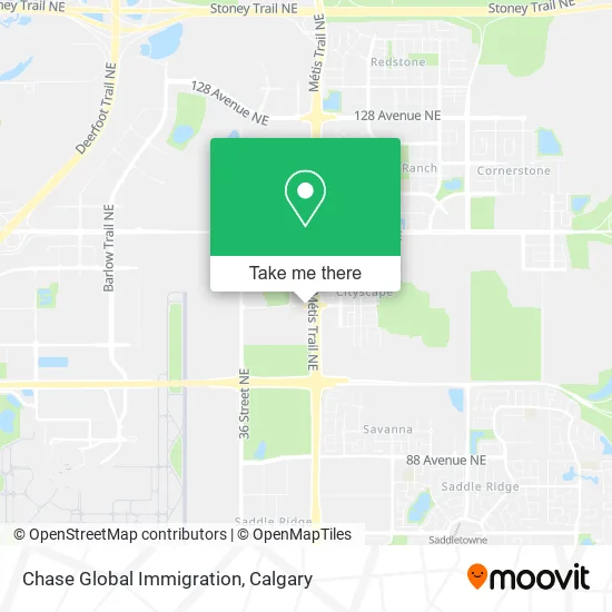 Chase Global Immigration map