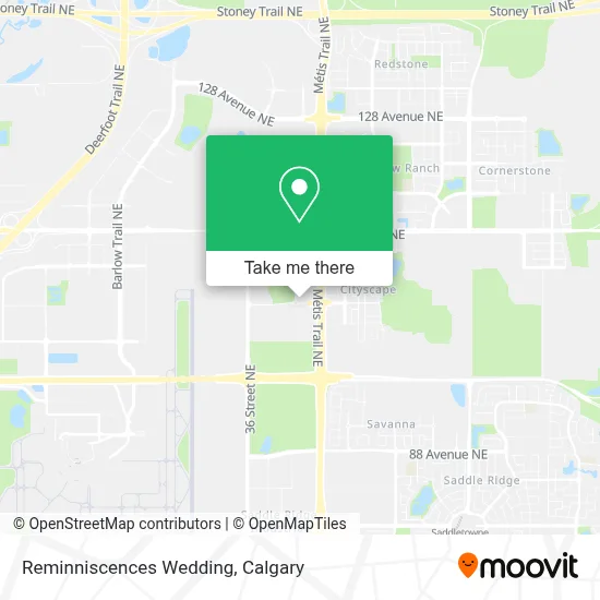 Reminniscences Wedding map