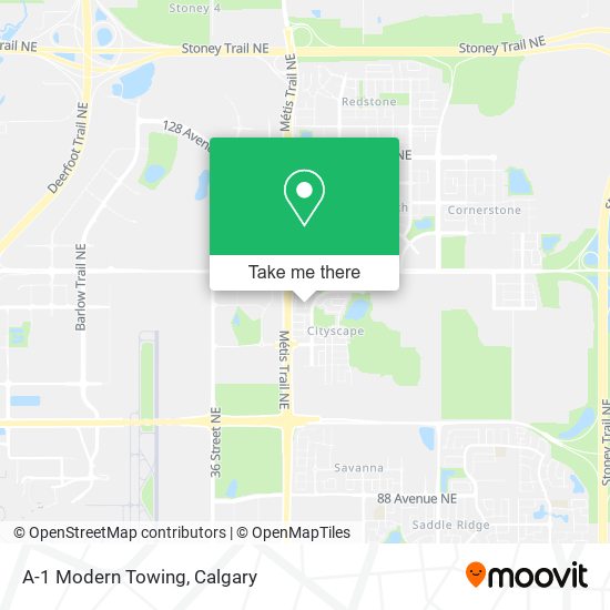 A-1 Modern Towing plan