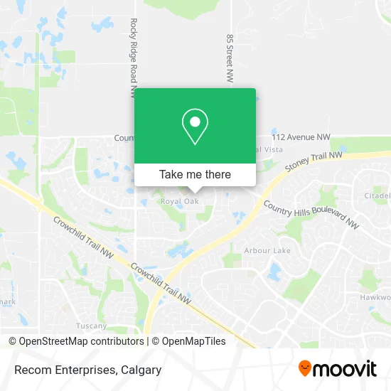 Recom Enterprises map