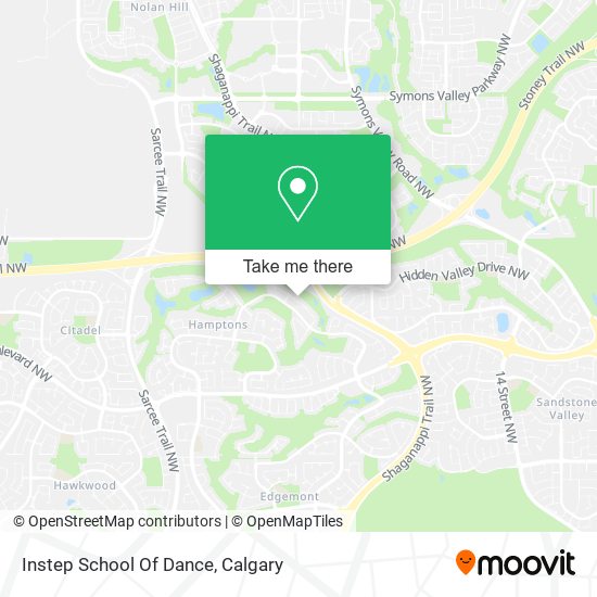 Instep School Of Dance map