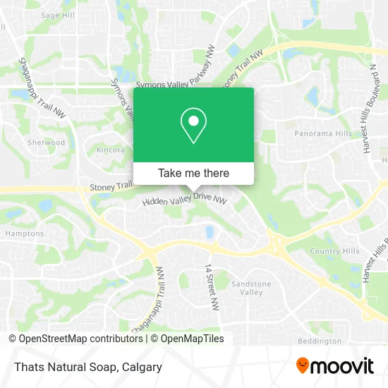 Thats Natural Soap map