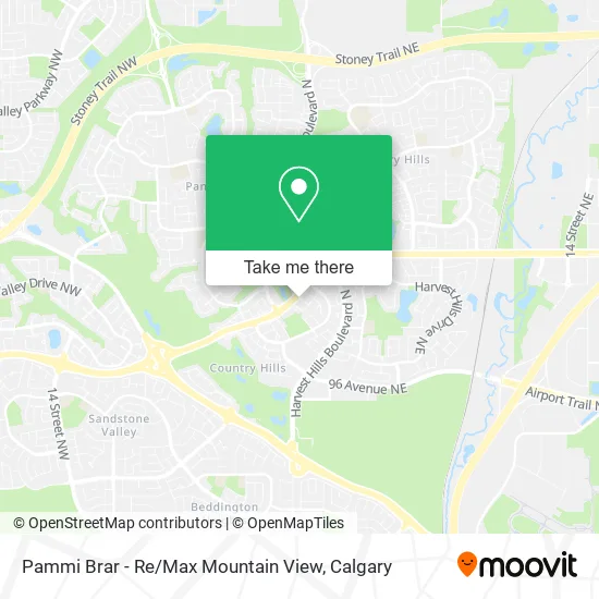 Pammi Brar - Re / Max Mountain View map