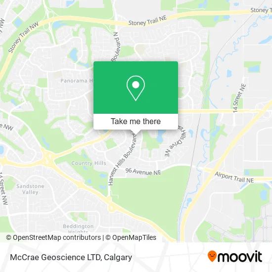 McCrae Geoscience LTD map