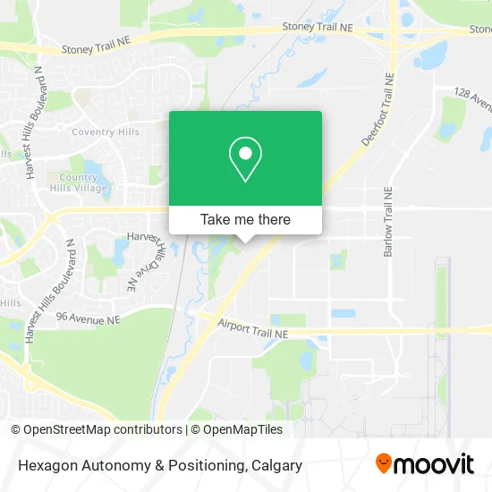 Hexagon Autonomy & Positioning map