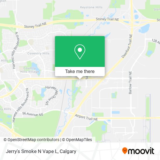 Jerry's Smoke N Vape L map