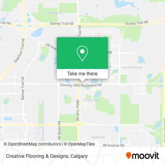 Creative Flooring & Designs map
