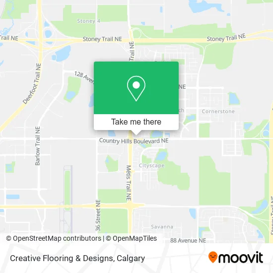Creative Flooring & Designs map