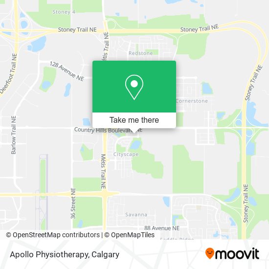 Apollo Physiotherapy map