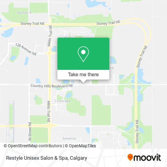 Restyle Unisex Salon & Spa map