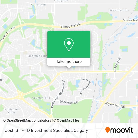 Josh Gill - TD Investment Specialist map