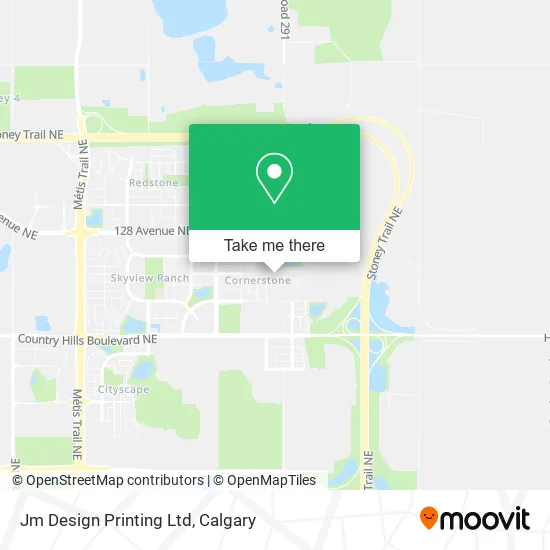 Jm Design Printing Ltd map