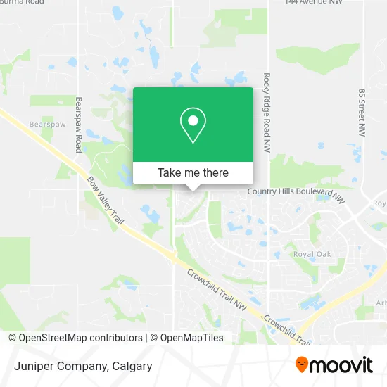 Juniper Company map