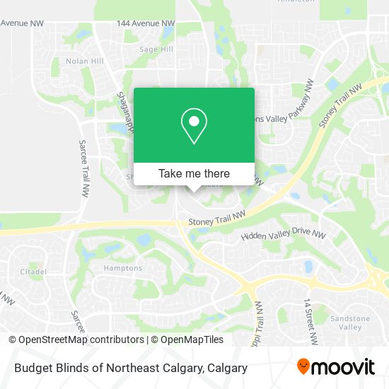 Budget Blinds of Northeast Calgary plan