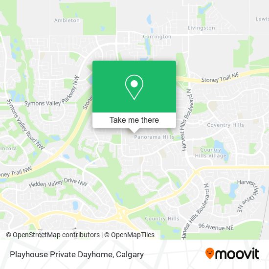 Playhouse Private Dayhome map