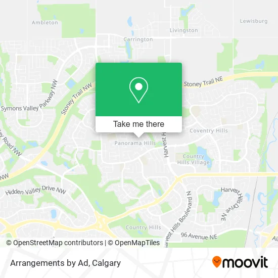 Arrangements by Ad map