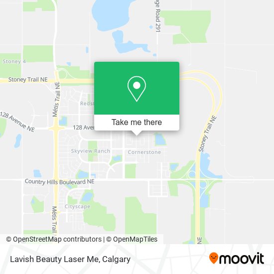 Lavish Beauty Laser Me map