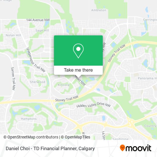 Daniel Choi - TD Financial Planner map