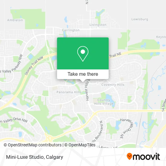 Mini-Luxe Studio map