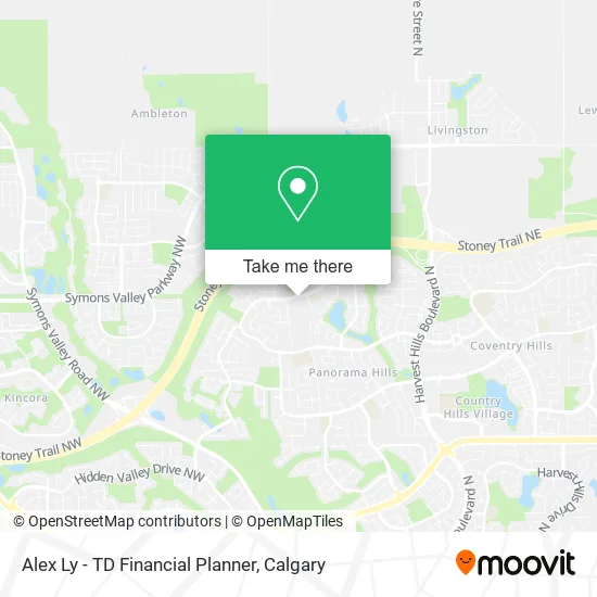 Alex Ly - TD Financial Planner map