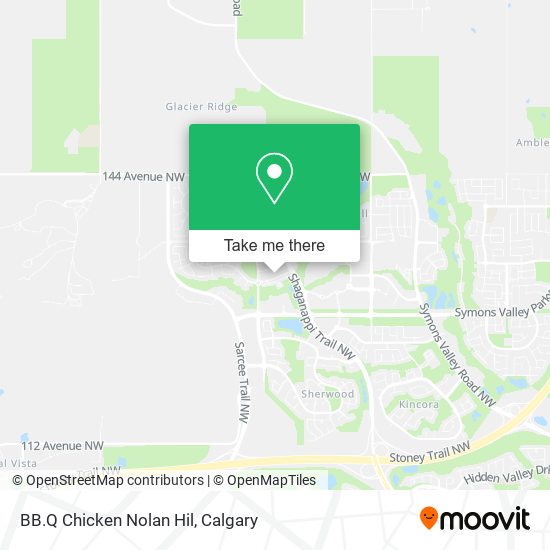 BB.Q Chicken Nolan Hil map