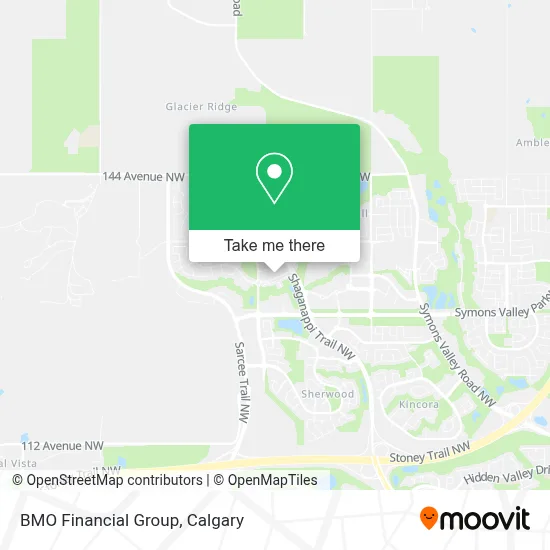 BMO Financial Group map