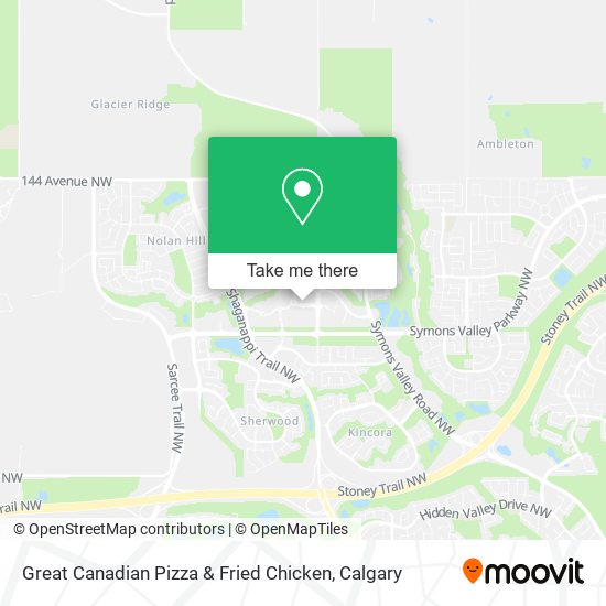 Great Canadian Pizza & Fried Chicken plan