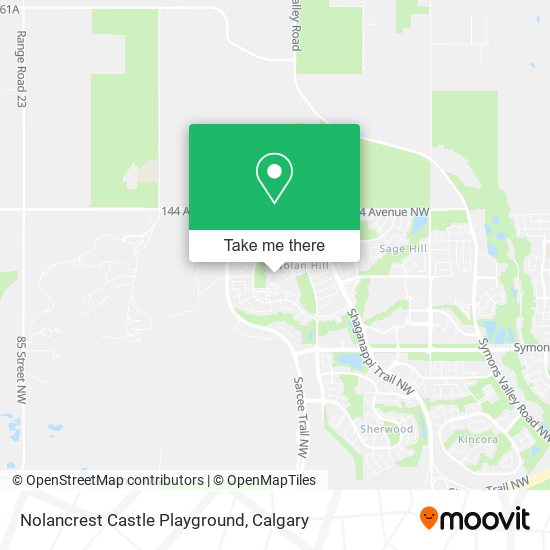 Nolancrest Castle Playground map
