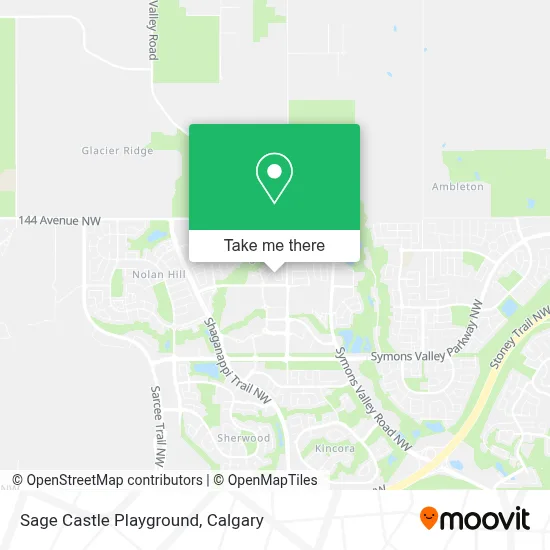 Sage Castle Playground map