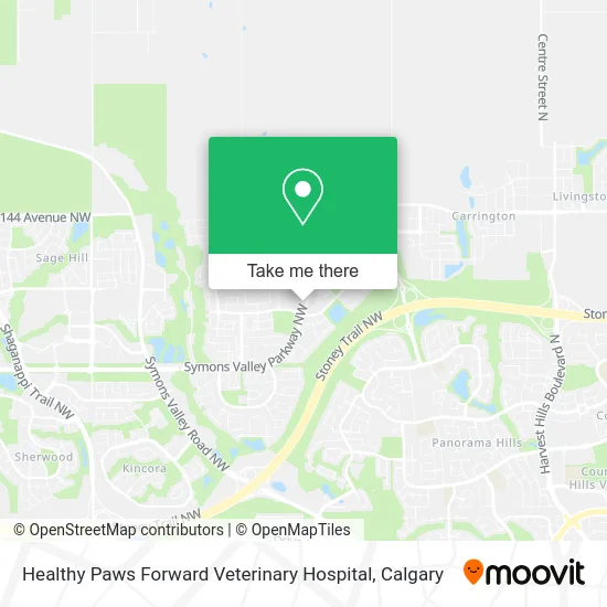 Healthy Paws Forward Veterinary Hospital map