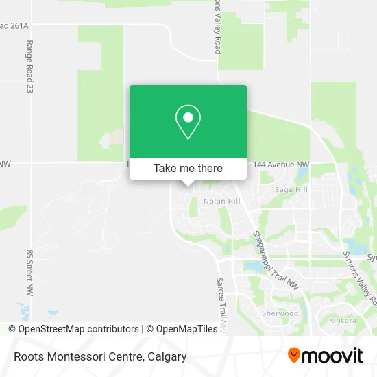 Roots Montessori Centre map