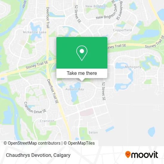 Chaudhrys Devotion map