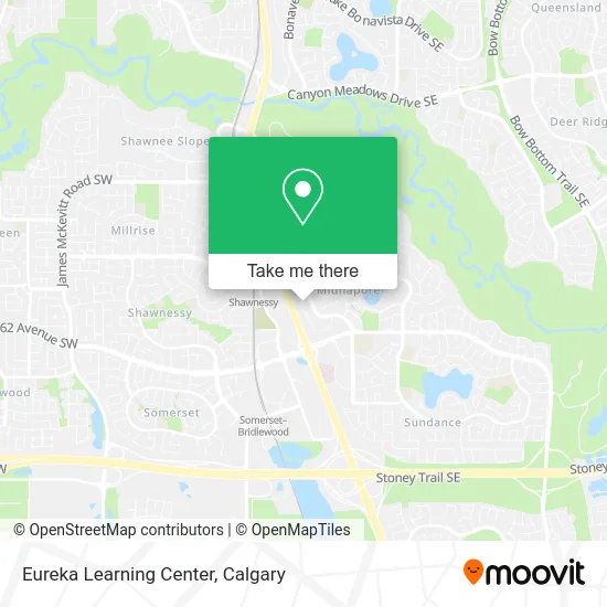 Eureka Learning Center map