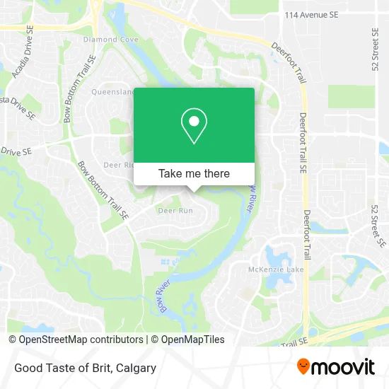 Good Taste of Brit map