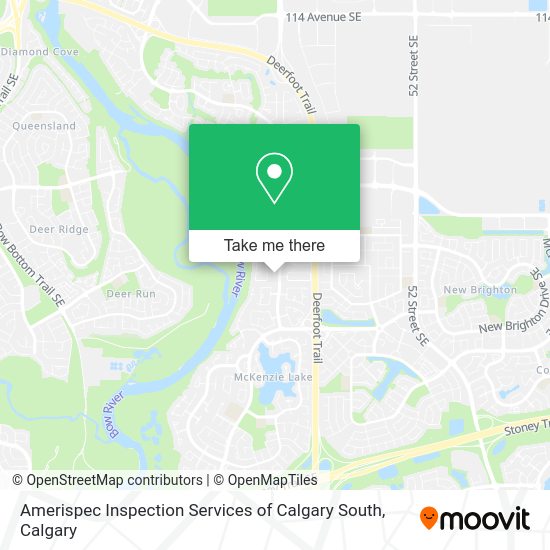 Amerispec Inspection Services of Calgary South plan