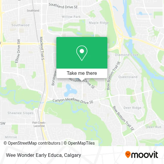 Wee Wonder Early Educa map