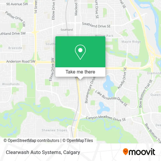 Clearwash Auto Systems map