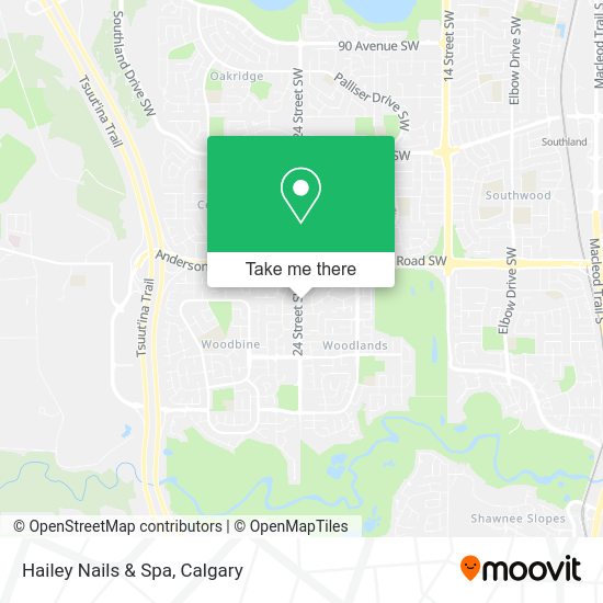 Hailey Nails & Spa plan