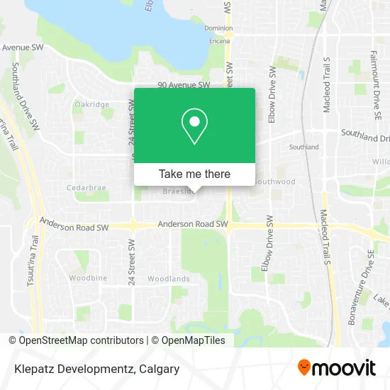 Klepatz Developmentz map