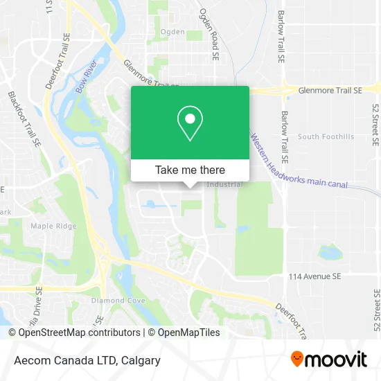 Aecom Canada LTD map