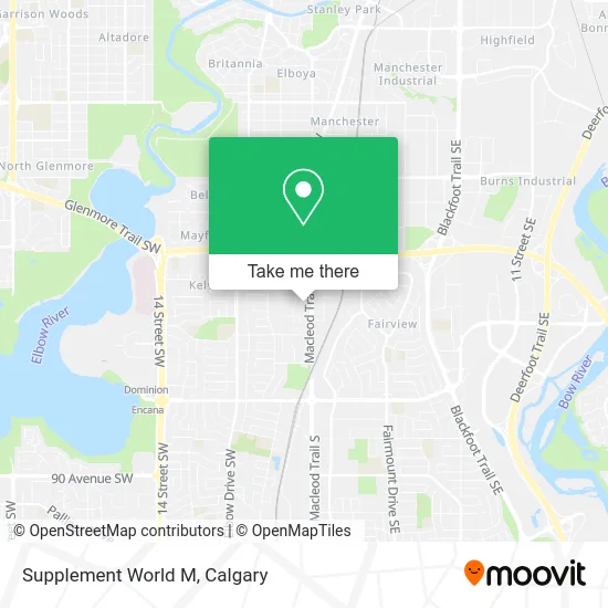 Supplement World M map