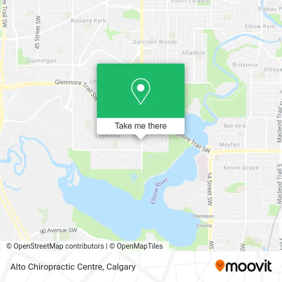 Alto Chiropractic Centre map