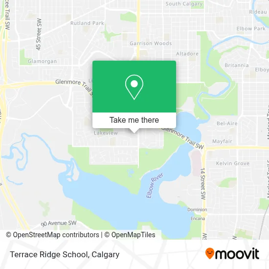 Terrace Ridge School map