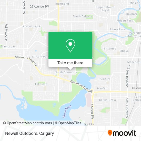 Newell Outdoors map