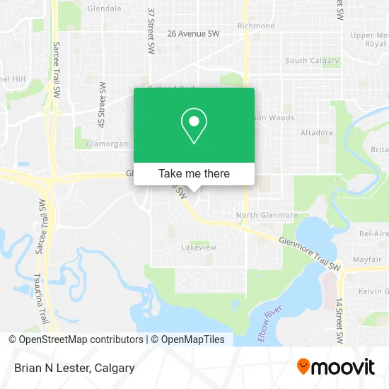 Brian N Lester map
